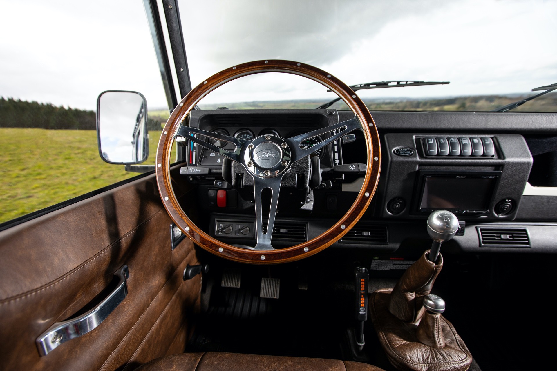 Scale Project by Ruskin Design - Defender 110 Bespoke Leather Interior